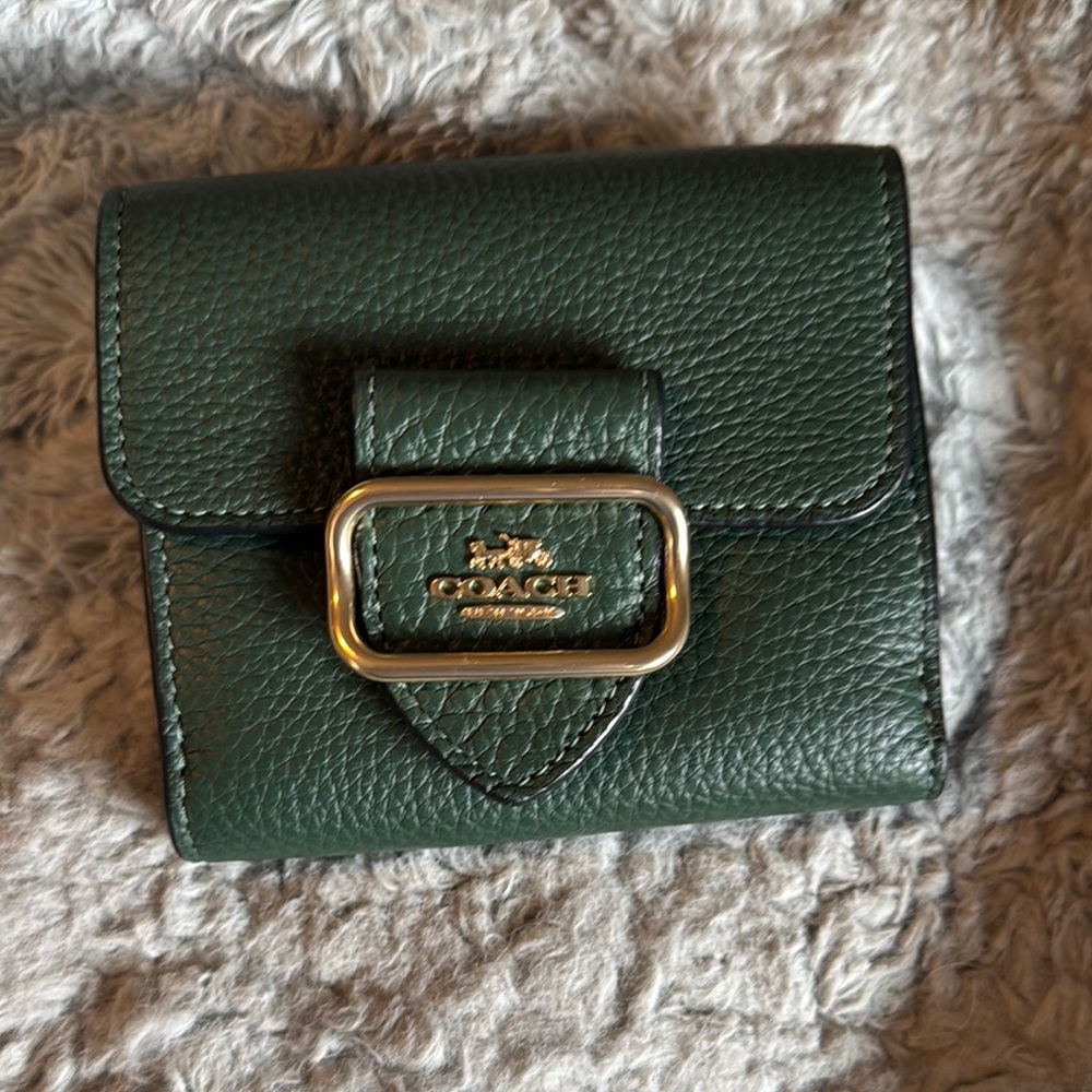 Coach Green Morgan Wallet